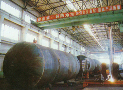 壓力容器制造現(xiàn)場(chǎng)